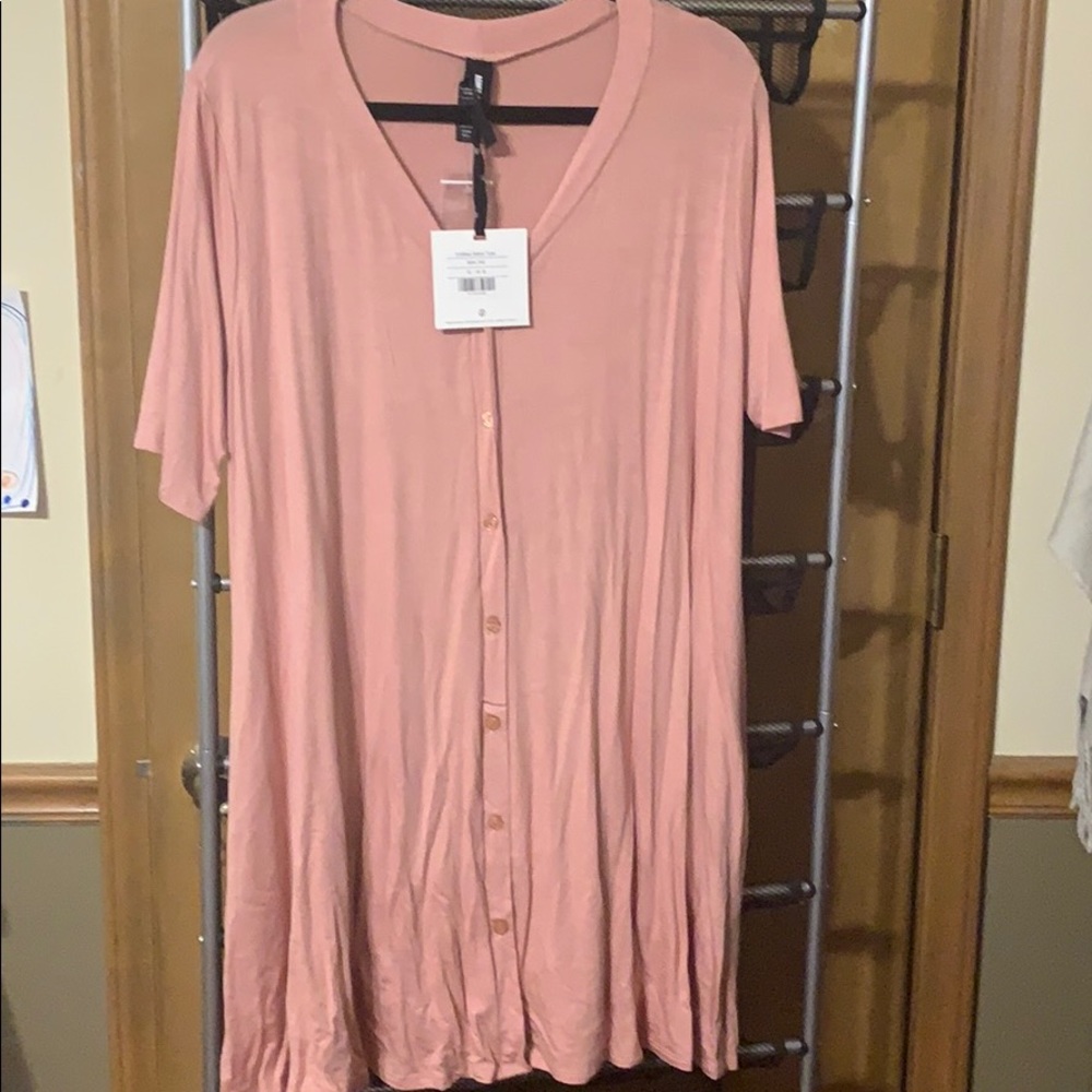 Agnes and Dora short sleeve cardigan XL